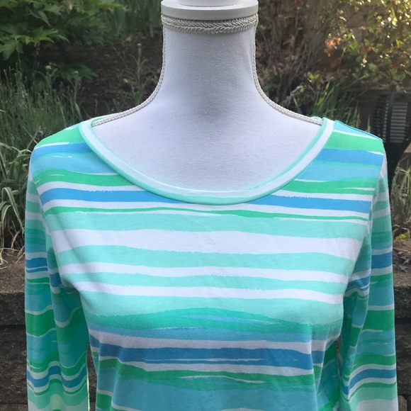 LILLY PULITZER Linden stripe Cotton Shift Dress M - Picture 3 of 14
